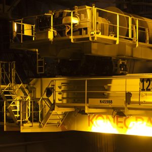 KONECRANES 220/60t Ladle Crane Rautaruukki Raahe